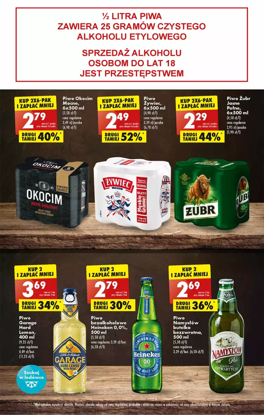 Gazetka promocyjna Biedronka - W tym tygodniu - ważna 13.06 do 18.06.2022 - strona 39 - produkty: Gra, Heineken, Koc, LG, Namysłów, Okocim, Piwa, Piwo, Por, Sok