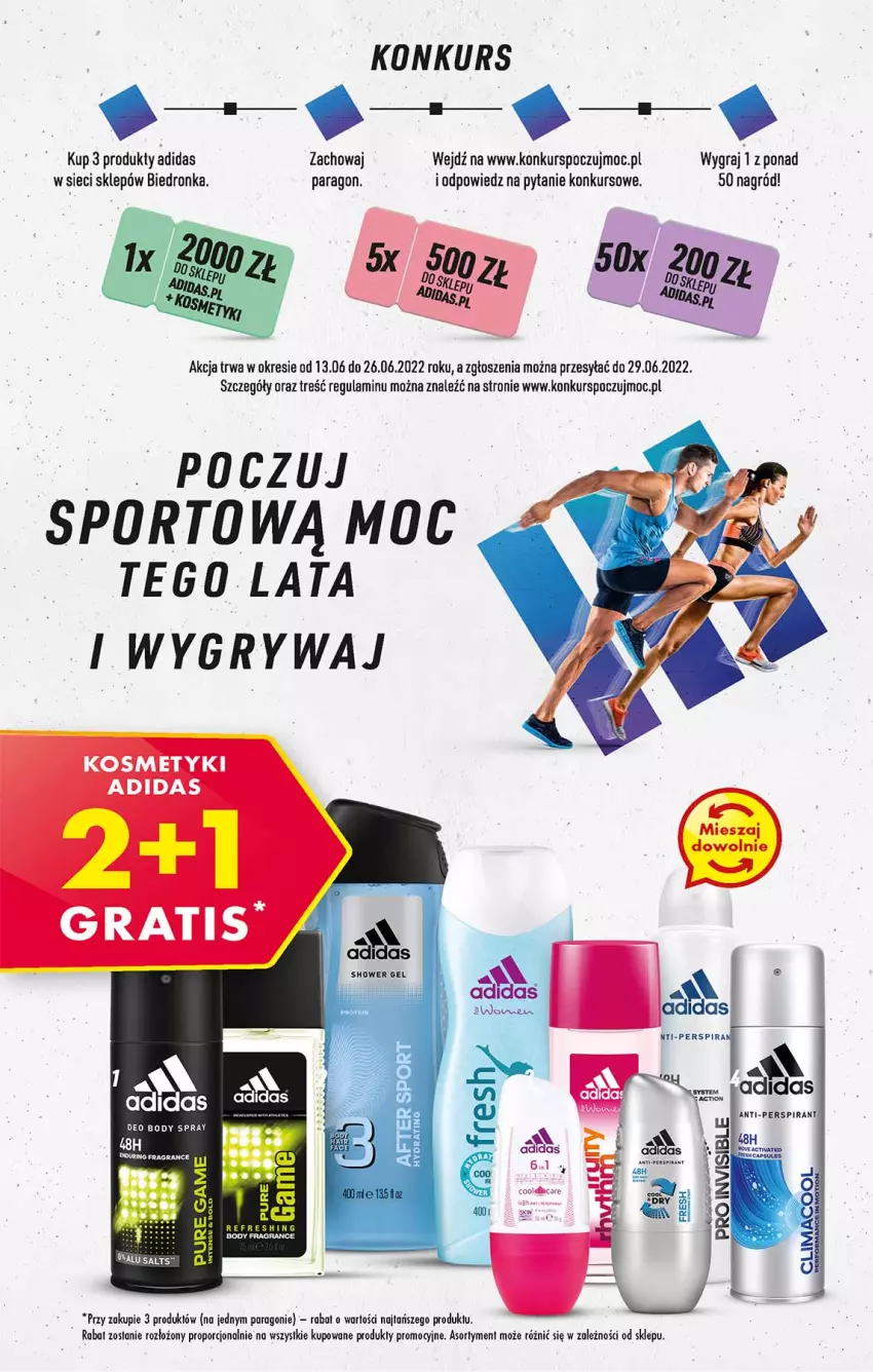 Gazetka promocyjna Biedronka - W tym tygodniu - ważna 13.06 do 18.06.2022 - strona 49 - produkty: Adidas, Body, Dron, Gra, Gry, Por, Sport