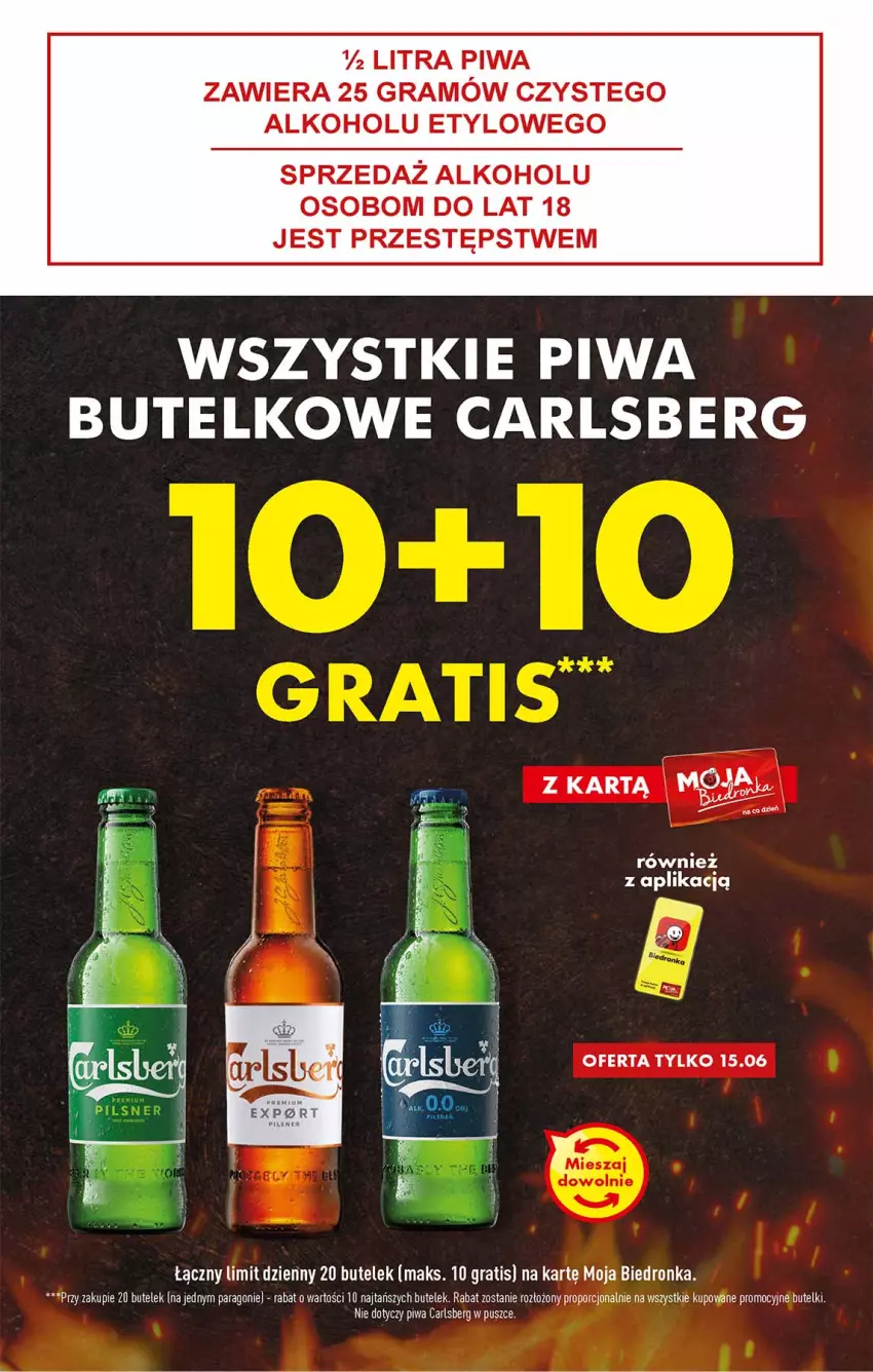 Gazetka promocyjna Biedronka - W tym tygodniu - ważna 13.06 do 18.06.2022 - strona 5 - produkty: Carlsberg, Dron, Gra, Piwa, Por