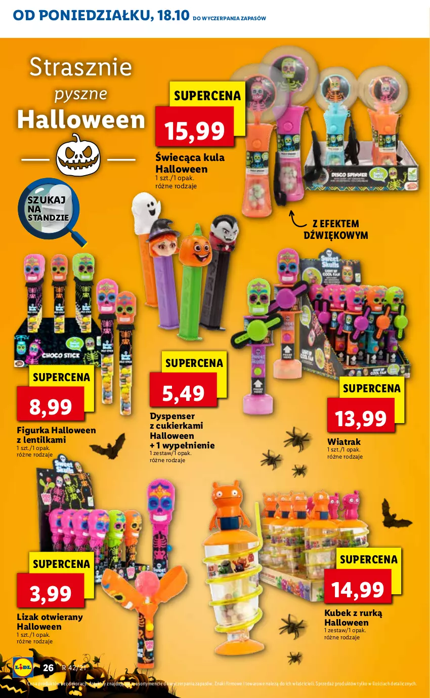 Gazetka promocyjna Lidl - ważna 18.10 do 21.10.2021 - strona 26 - produkty: Cukier, Kubek, Ser