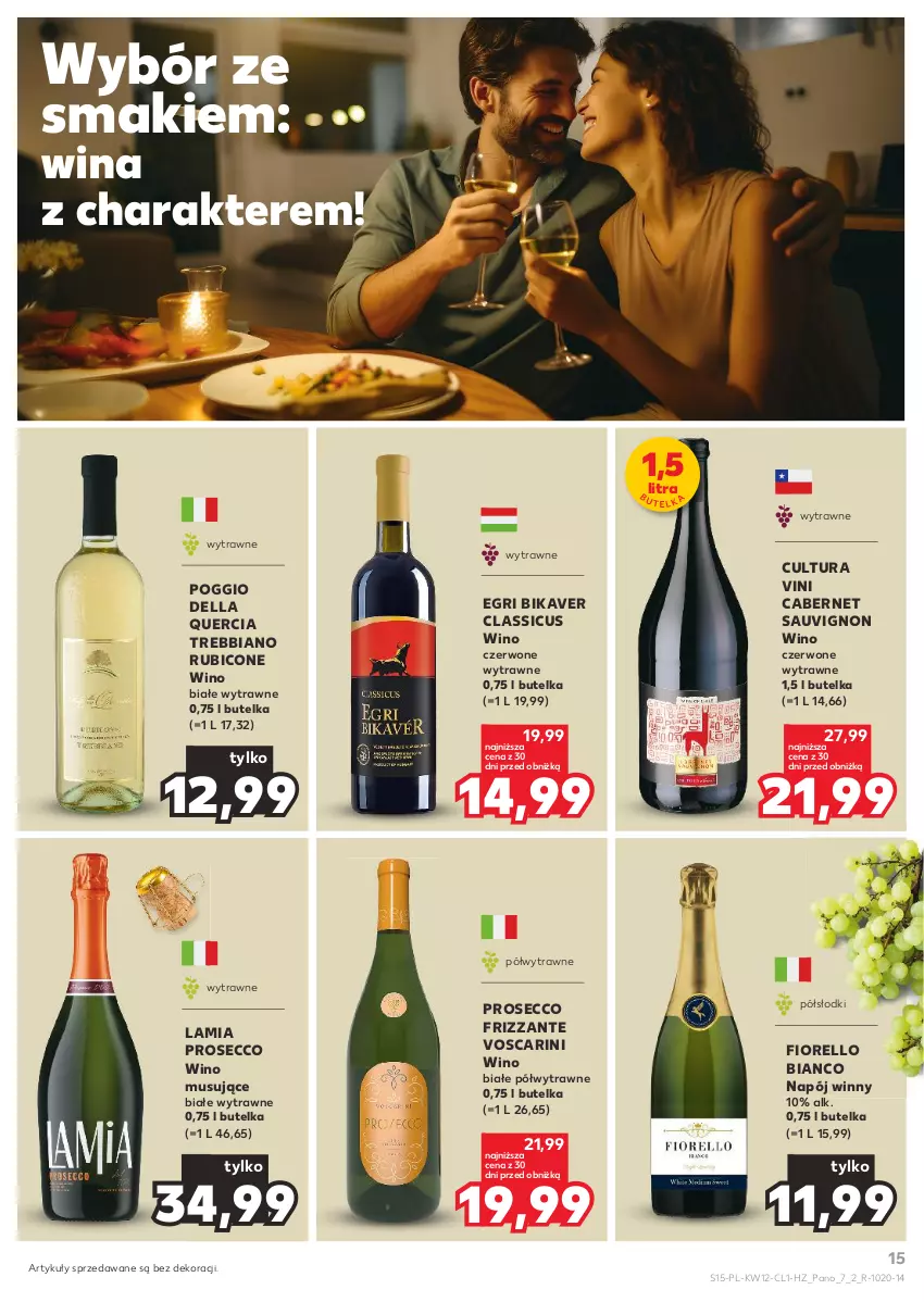 Gazetka promocyjna Kaufland - Barek Kauflandu - ważna 21.03 do 03.04.2024 - strona 15 - produkty: BIC, Cabernet Sauvignon, Dell, Mus, Napój, Prosecco, Wino, Wino białe, Wino czerwone, Wino musujące