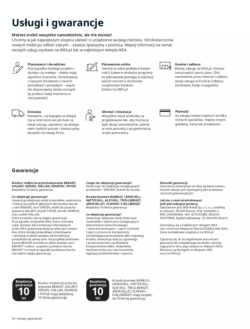 Gazetka promocyjna Ikea - Ikea Dla Firm - ważna 01.01 do 31.07.2021 - strona 34