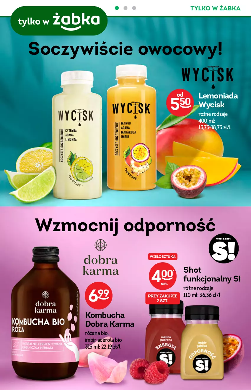 Gazetka promocyjna Żabka - ważna 13.10 do 19.10.2021 - strona 29 - produkty: Acer, Imbir, Lemoniada, Por, Róża