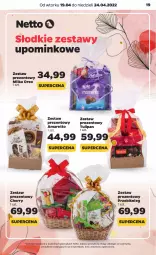 Gazetka promocyjna Netto - Gazetka spożywcza - Gazetka - ważna od 07.05 do 07.05.2022 - strona 19 - produkty: Zestaw prezentowy, Opaska do włosów, Por, Gin, Gra, Opaska, Sportowa opaska, Tulipan, Bell, Kamizelka, Sport, Legginsy, Orka, Oreo, Milka