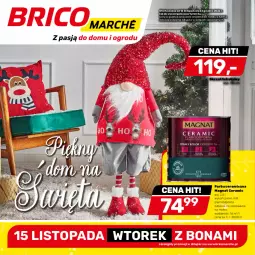 Gazetka promocyjna Bricomarche - Gazetka - Gazetka - ważna od 26.11 do 26.11.2022 - strona 1 - produkty: Top, Por, Farba ceramiczna, Magnat Ceramic, Skrzat, Fa