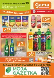 Gazetka promocyjna Gama - Gazetka Gama - Gazetka - ważna od 22.09 do 22.09.2026 - strona 12 - produkty: Piwa, Piwo, Piec, Ser, Gra, 7up, Telefon, Mirinda, Pepsi, Hochland, Napój, Olewnik