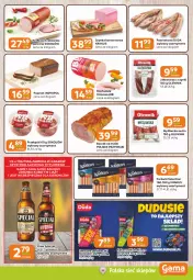 Gazetka promocyjna Gama - Gazetka Gama - Gazetka - ważna od 22.09 do 22.09.2026 - strona 3 - produkty: Piwa, Piwo, Piec, Krakus, Sok, Ser, Gra, Sokołów, Kiełbasa krakowska, Parówki, Pasztet, Szynka konserwowa, Duda, Szynka, Boczek, Przysmaki, Kabanos, Kiełbasa, Olewnik