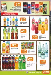 Gazetka promocyjna Gama - Gazetka Gama - Gazetka - ważna od 30.06 do 30.06.2026 - strona 13 - produkty: Sok pomarańczowy, Sok, 7up, Mirinda, Leon, Pepsi, Oshee, Woda mineralna, Woda, Napój, Hortex