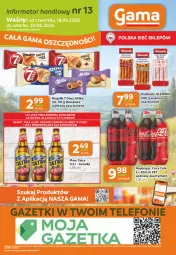 Gazetka promocyjna Gama - Gazetka Gama - Gazetka - ważna od 30.06 do 30.06.2026 - strona 16 - produkty: Piwa, Piwo, Piec, Ser, Gra, Telefon, Tatra, 7 Days, Rogal, Napój, Olewnik, Milka