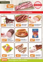 Gazetka promocyjna Gama - Gazetka Gama - Gazetka - ważna od 30.06 do 30.06.2026 - strona 2 - produkty: Ser, Gra, Madej Wróbel, Pasztet, Serdelki, Duda, Szynka, Morliny, Boczek, Przysmaki, Frankfurterki, Kiełbasa, Kiełbasa śląska