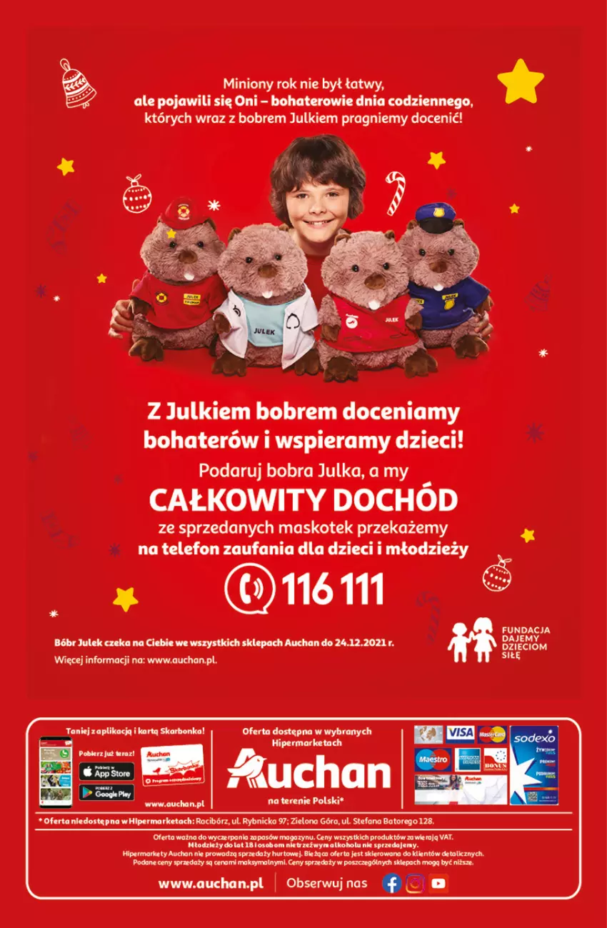 Gazetka promocyjna Auchan - Magia cenowa Hipermarkety - ważna 18.11 do 24.11.2021 - strona 28 - produkty: Dzieci, Fa, Kotek, Ser, Telefon, Tera