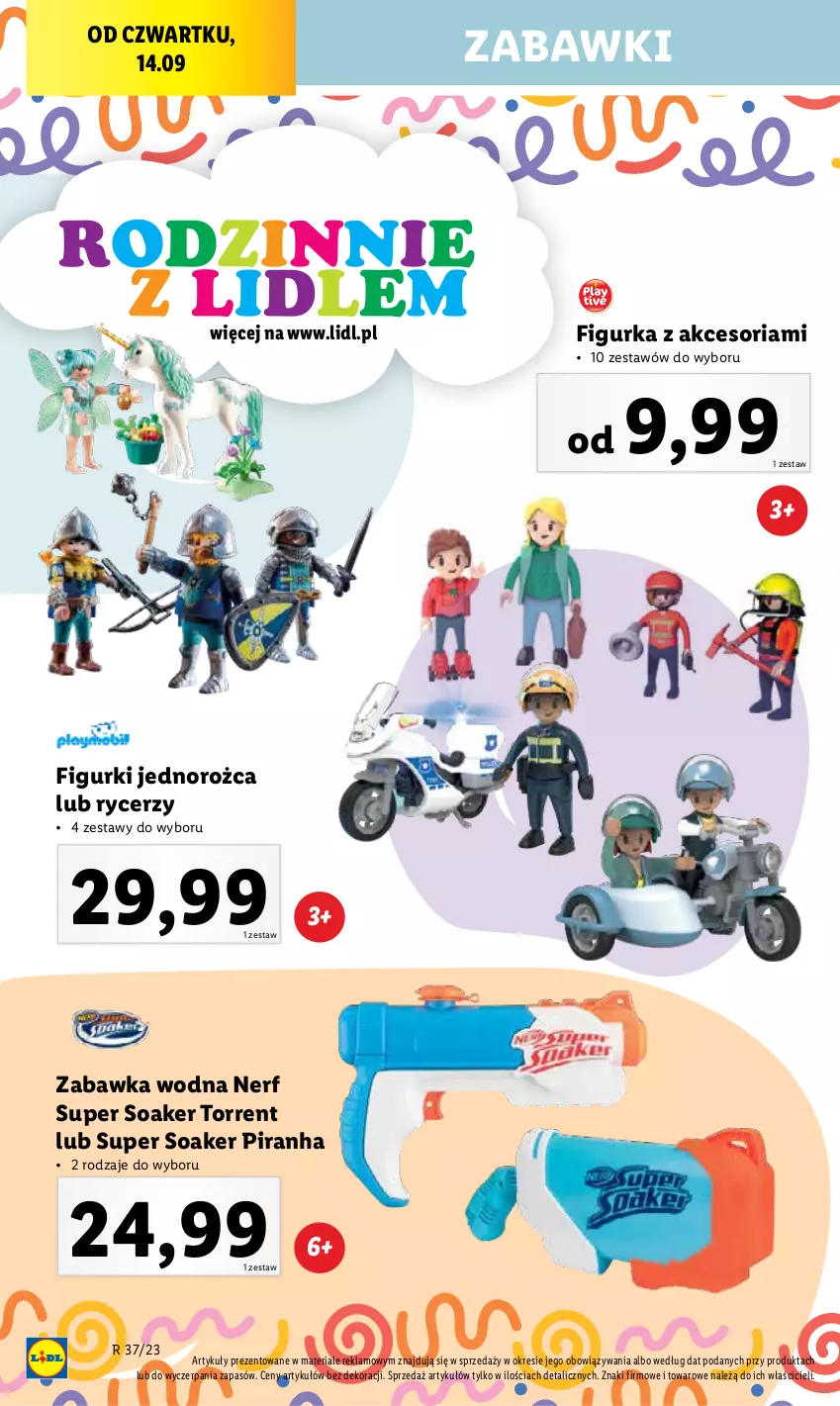 Gazetka promocyjna Lidl - GAZETKA - ważna 11.09 do 16.09.2023 - strona 20 - produkty: Nerf, Zabawka