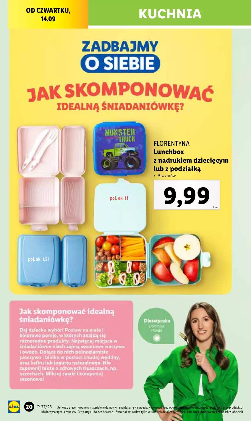 Gazetka promocyjna Lidl - GAZETKA - ważna 11.09 do 16.09.2023 - strona 26 - produkty: Dzieci, Kuchnia