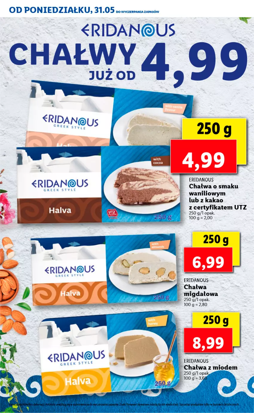 Gazetka promocyjna Lidl - FESTIWAL GRECKICH SMAKÓW - ważna 31.05 do 04.06.2021 - strona 18 - produkty: Chałwa, Kakao