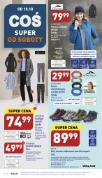 Gazetka promocyjna Aldi - Pełny katalog - Gazetka - ważna od 15.10 do 15.10.2022 - strona 34 - produkty: Top, Sok, Por, Buty, Buty zimowe, Kardigan, Kawa, Wełna, Płaszcz, Spodnie, Mięta, LG, Fa