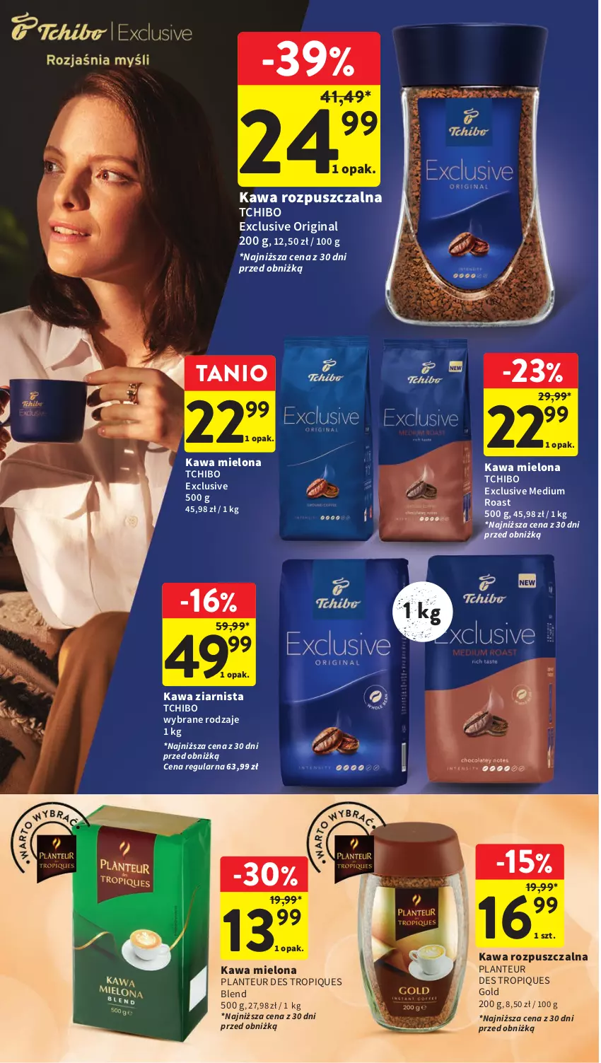 Gazetka promocyjna Intermarche - Gazetka Intermarche - ważna 10.08 do 16.08.2023 - strona 28 - produkty: Gin, Kawa, Kawa mielona, Kawa rozpuszczalna, Kawa ziarnista, Tchibo