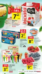 Gazetka promocyjna Intermarche - Gazetka Intermarche - Gazetka - ważna od 16.08 do 16.08.2023 - strona 27 - produkty: Gra, Borówka, Piątnica, Truskawki, Wafle do lodów, Mascarpone, Wafle