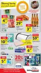 Gazetka promocyjna Intermarche - Gazetka Intermarche - Gazetka - ważna od 16.08 do 16.08.2023 - strona 5 - produkty: Piwo, Chlebak, Pasta do zębów, Discreet, Deska do krojenia, Przysnacki, Chleb, Wkładki, Woda, Grill, Kiełbasa, Blend-a-Med