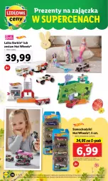 Gazetka promocyjna Lidl - GAZETKA - Gazetka - ważna od 25.03 do 25.03.2023 - strona 38 - produkty: Chodzik, Samochodziki, Barbie, Lalka, Hot Wheels