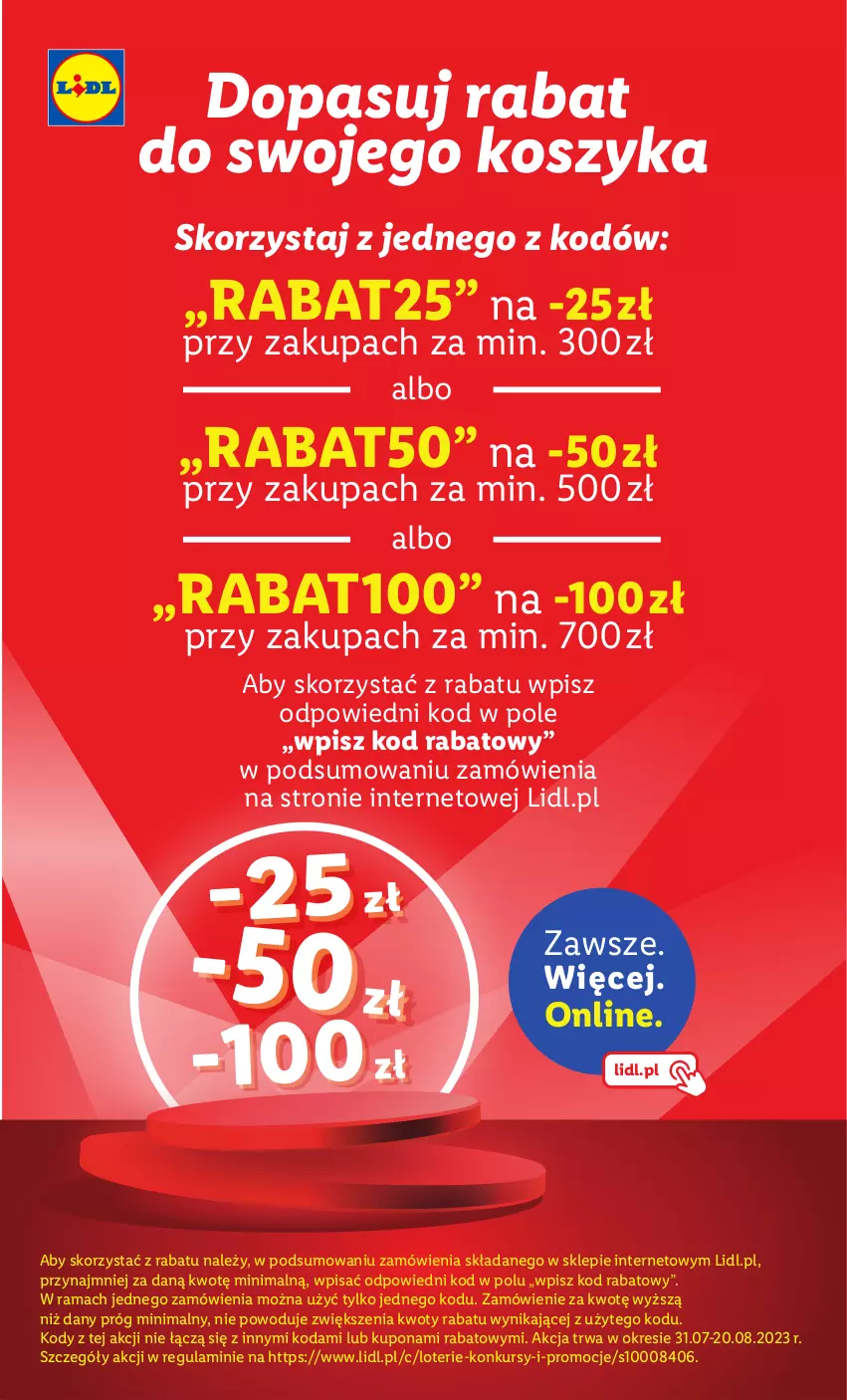 Gazetka promocyjna Lidl - GAZETKA - ważna 07.08 do 12.08.2023 - strona 44 - produkty: Kosz, Rama