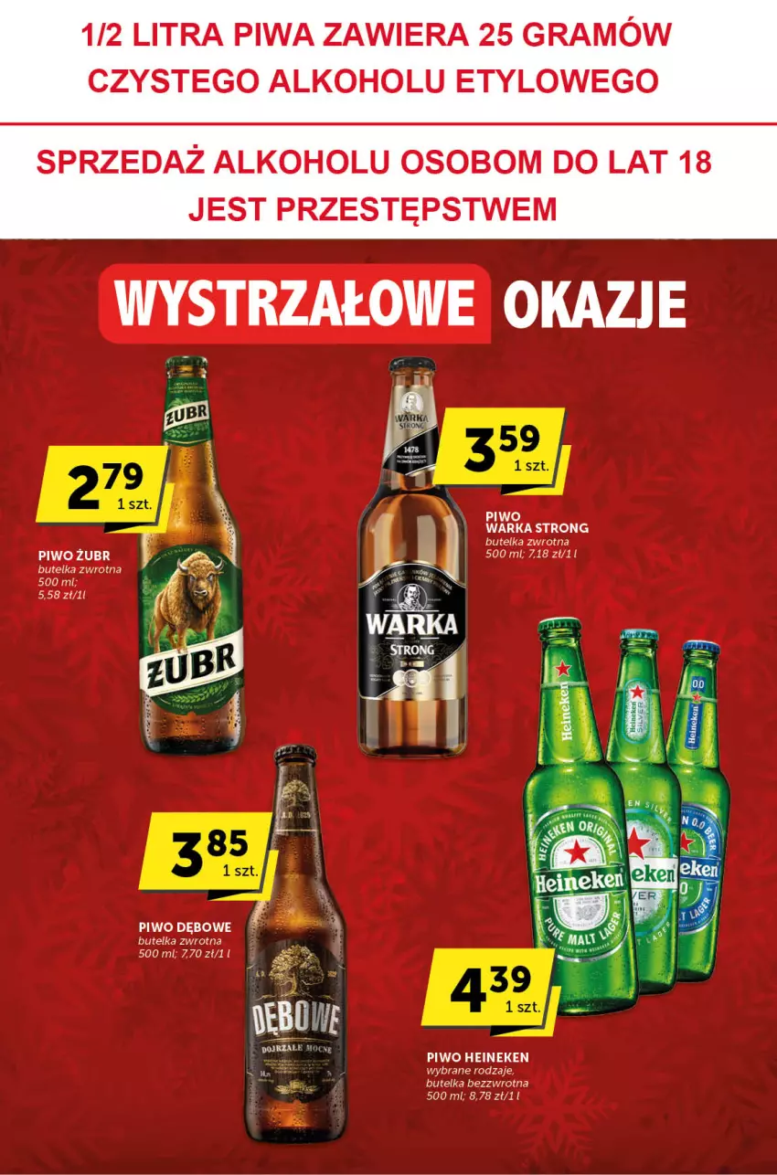 Gazetka promocyjna ABC - ważna 11.01 do 23.01.2024 - strona 17 - produkty: Gra, Heineken, Piwa, Piwo, Warka