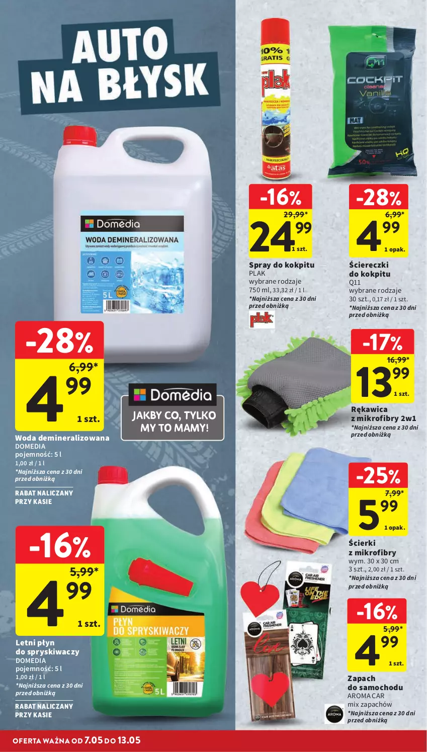 Gazetka promocyjna Intermarche - Gazetka Intermarche - ważna 07.05 do 13.05.2026 - strona 40 - produkty: Płyn do spryskiwaczy, Woda
