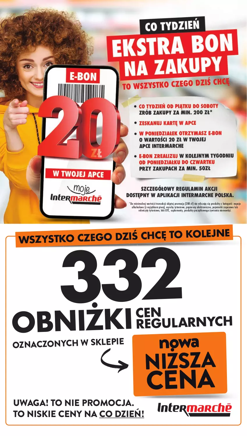 Gazetka promocyjna Intermarche - Gazetka Intermarche - ważna 07.05 do 13.05.2026 - strona 6 - produkty: Napoje, Olej, Papier, Piwa, Pojemnik, Tran, Waga