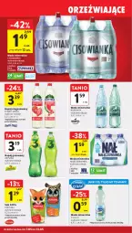 Gazetka promocyjna Intermarche - Gazetka Intermarche - Gazetka - ważna od 13.05 do 13.05.2026 - strona 32 - produkty: Nałęczowianka, Sok, Fortuna, Napój gazowany, Woda mineralna, Napój niegazowany, Woda, Napój, Cisowianka
