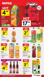 Gazetka promocyjna Intermarche - Gazetka Intermarche - Gazetka - ważna od 13.05 do 13.05.2026 - strona 33 - produkty: Sok, Coca-Cola, Fortuna, Hellena, Tymbark, Syrop, Napój niegazowany, Napój, Nektar, Hortex