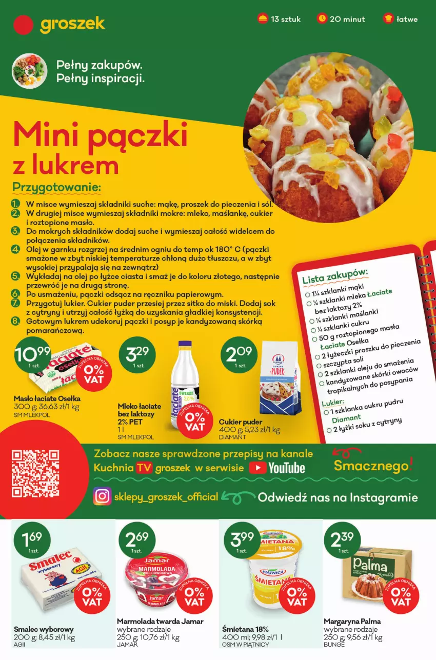 Gazetka promocyjna Groszek - ważna 17.02 do 01.03.2022 - strona 2 - produkty: Gra, Margaryna, Marmolada, Mola, Palma, Smalec