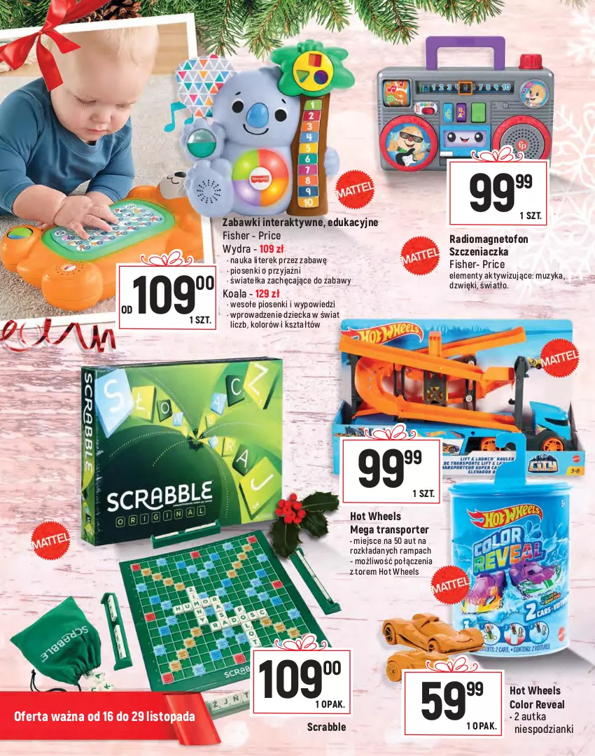 Gazetka promocyjna Intermarche - Dekoracje Świąteczne - ważna 16.11 do 29.11.2021 - strona 16 - produkty: Gra, Hot Wheels, LEGO, LEGO Duplo, LEGO Friends, LEGO Minecraft, LEGO Technic, Minecraft, Por, Portal, Scrabble, Sport, Tera, Top, Tran