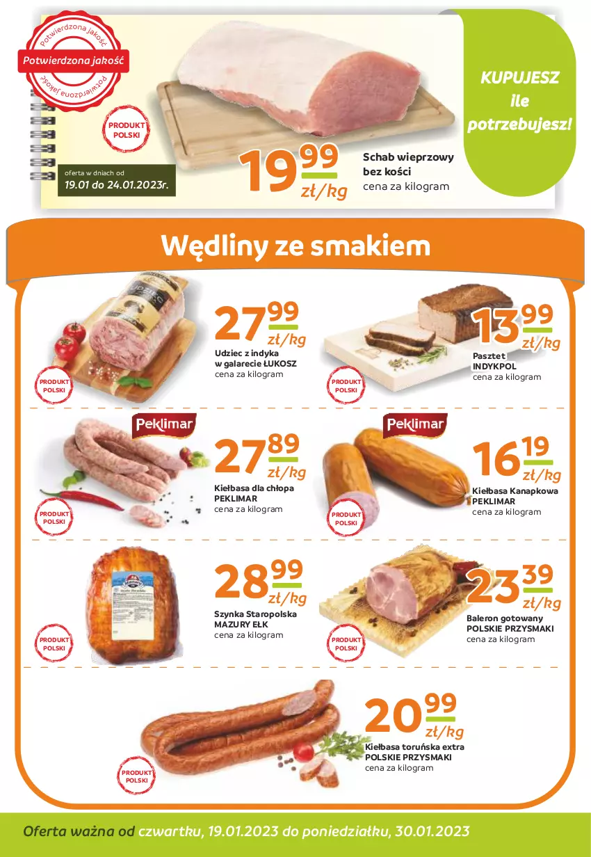 Gazetka promocyjna Gama - Gazetka Gama - ważna 30.01.2023 do 19.01.2024 - strona 2 - produkty: Gala, Gra, Kiełbasa, Kosz, Pasztet, Przysmaki, Schab wieprzowy, Szynka, Udziec z indyka, Udziec z indyka w galarecie