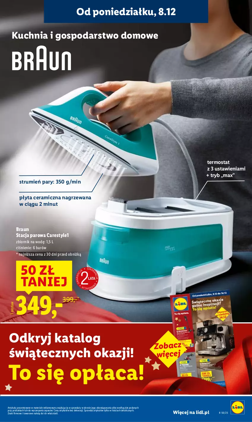 Gazetka promocyjna Lidl - GAZETKA - ważna 08.12 do 10.12.2025 - strona 23 - produkty: Braun, Kuchnia, Płyta, Rum, Termos