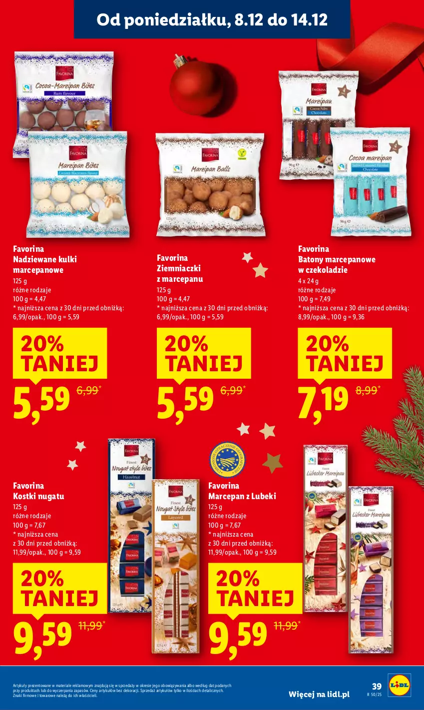Gazetka promocyjna Lidl - GAZETKA - ważna 08.12 do 10.12.2025 - strona 47 - produkty: Baton, Fa