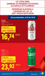 Gazetka promocyjna Lidl - GAZETKA - Gazetka - ważna od 10.12 do 10.12.2025 - strona 21 - produkty: Kasztelan, Carlsberg