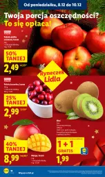 Gazetka promocyjna Lidl - GAZETKA - Gazetka - ważna od 10.12 do 10.12.2025 - strona 26 - produkty: Por, Gra, Kiwi, Mango, Jabłka