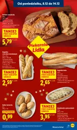 Gazetka promocyjna Lidl - GAZETKA - Gazetka - ważna od 10.12 do 10.12.2025 - strona 29 - produkty: Piec, Rust, Bagietka, Zapiekanka, Pieczarka, Bułka, Fa