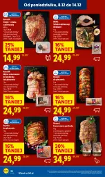 Gazetka promocyjna Lidl - GAZETKA - Gazetka - ważna od 10.12 do 10.12.2025 - strona 32 - produkty: Piec, Perliczka, Szynka, Rolada, Boczek, Mięso, Fa