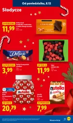 Gazetka promocyjna Lidl - GAZETKA - Gazetka - ważna od 10.12 do 10.12.2025 - strona 51 - produkty: Nutella, Delicje