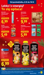 Gazetka promocyjna Lidl - GAZETKA - Gazetka - ważna od 10.12 do 10.12.2025 - strona 57 - produkty: Piernik, Ciastka, Por, Wafle, Tonik, Baton, Napój