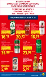 Gazetka promocyjna Lidl - GAZETKA - Gazetka - ważna od 10.12 do 10.12.2025 - strona 59 - produkty: Kasztelan, Warka, Fortuna, Carlsberg