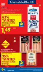 Gazetka promocyjna Lidl - GAZETKA - Gazetka - ważna od 10.12 do 10.12.2025 - strona 8 - produkty: Parówki, PIKOK, POLMLEK, Mleko