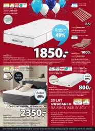 Gazetka promocyjna Jysk - Oferta tygodnia - Gazetka - ważna od 16.04 do 16.04.2023 - strona 16 - produkty: Materac sprężynowy, Spód elewacyjny, Top, Sok, Ser, Zagłówek, Materac, Tera, Spód żebrowy, Olma, Kokos, LG