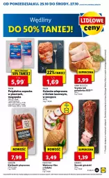 Gazetka promocyjna Lidl - GAZETKA - Gazetka - ważna od 27.10 do 27.10.2021 - strona 23 - produkty: Polędwica, Sok, Pur, Sokołów, Kiełbaski pieprzowe, Laur, Szynka, PIKOK, Pieprz, Boczek, Golonka wieprzowa, Fa