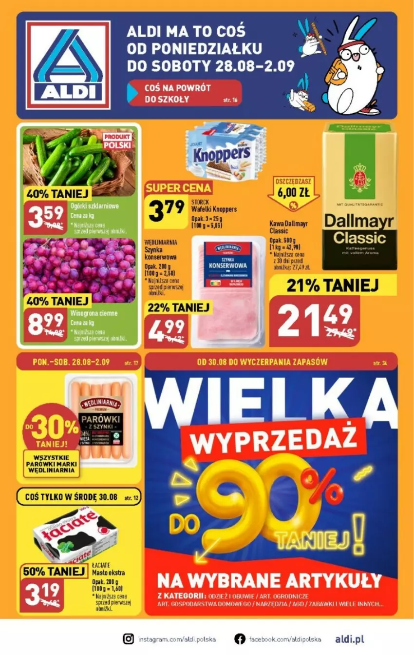 Gazetka promocyjna Aldi - ważna 28.08 do 02.09.2023 - strona 1