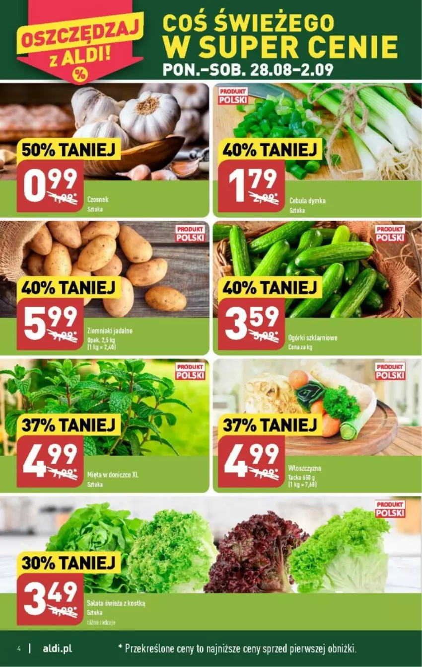 Gazetka promocyjna Aldi - ważna 28.08 do 02.09.2023 - strona 33 - produkty: Sałat