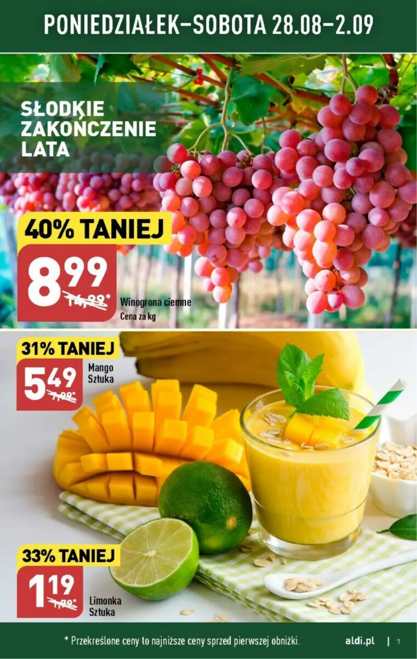 Gazetka promocyjna Aldi - ważna 28.08 do 02.09.2023 - strona 36 - produkty: Limonka