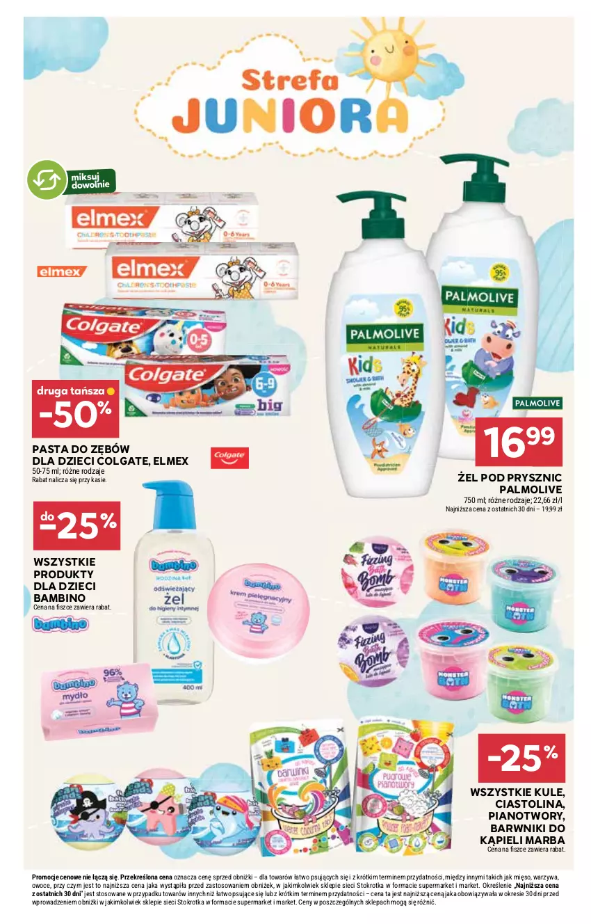 Gazetka promocyjna Stokrotka - Supermarket - ważna 20.11 do 26.11.2025 - strona 29 - produkty: Colgate, Dzieci, Elmex, LG, Mięso, Owoce, Palmolive, Pasta do zębów, Warzywa