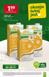 Gazetka promocyjna Stokrotka - Supermarket - Gazetka - ważna od 26.11 do 26.11.2025 - strona 7 - produkty: Warzywa, Farm Milk, Owoce, Mięso, Mleko, Fa