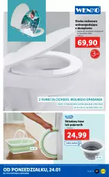 Gazetka promocyjna Lidl - GAZETKA - Gazetka - ważna od 30.01 do 30.01.2022 - strona 17 - produkty: Deska sedesowa, Kosz, Pojemnik